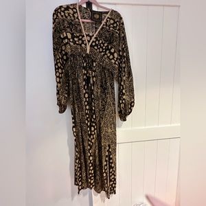 Z&L Dress in Black/Tan Size Large - never worn